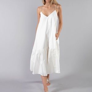 Anine Bing Averie Dress White XS